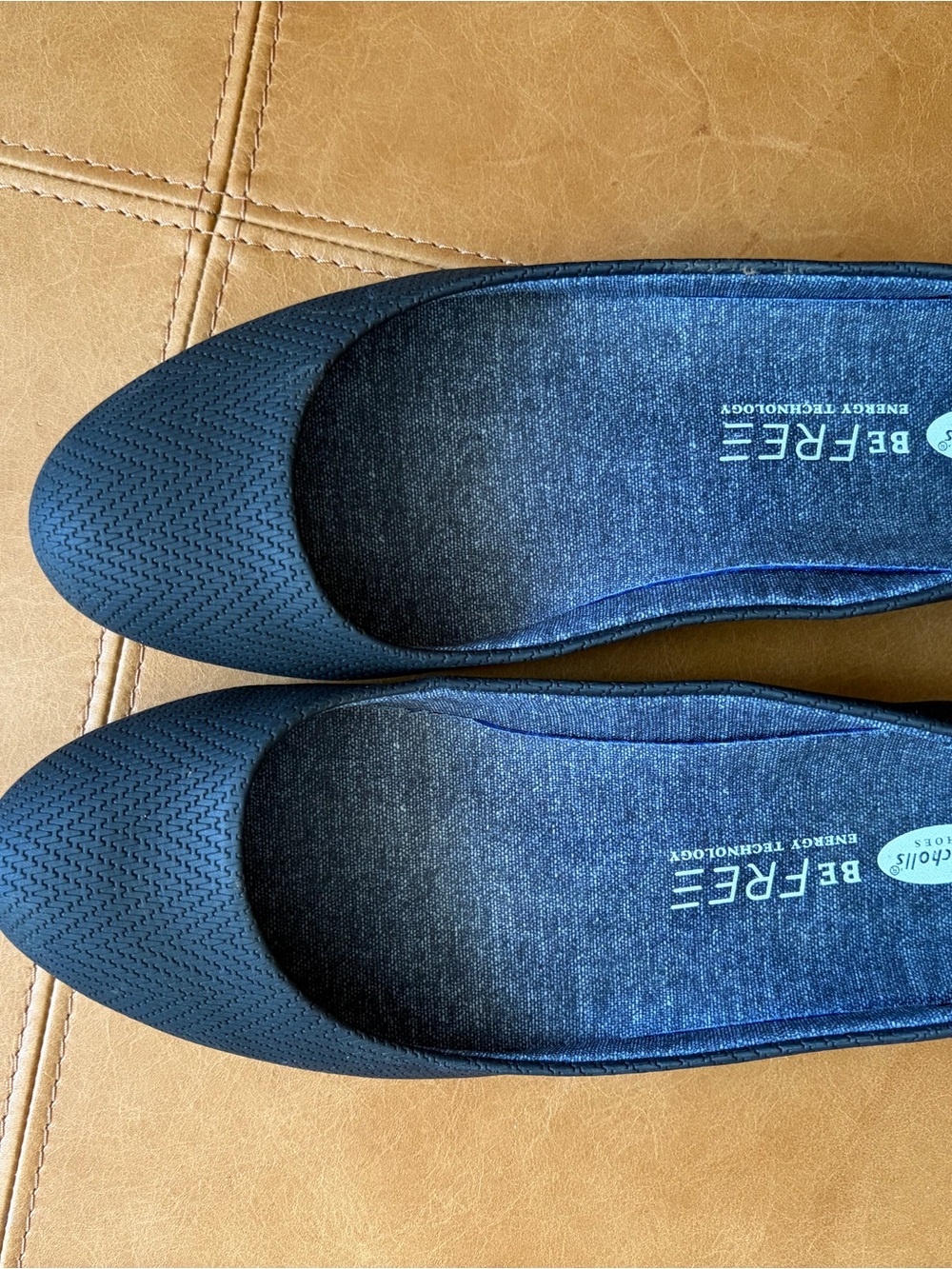 Dr. Scholl's Giogie, Black Slip-On Ballet Flats